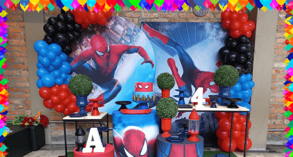 Festa Tema Homem Aranha